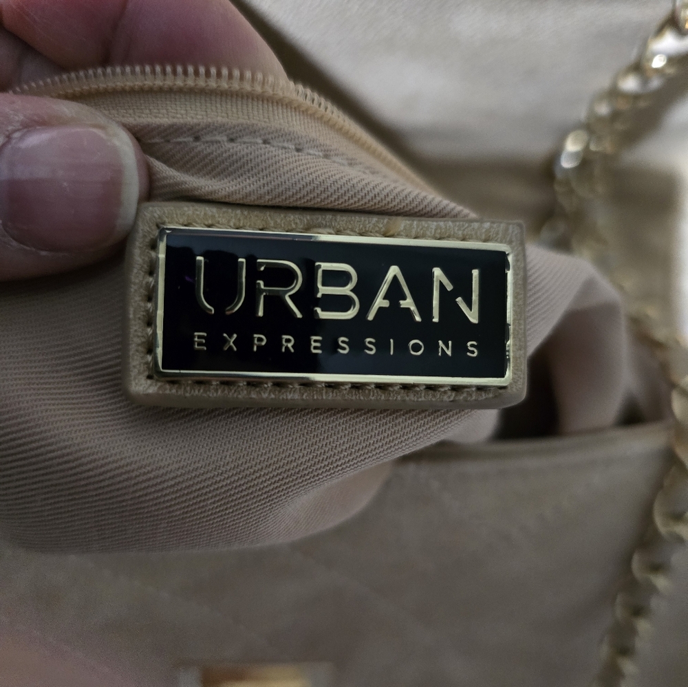 Urban Expressions Beige Handbag